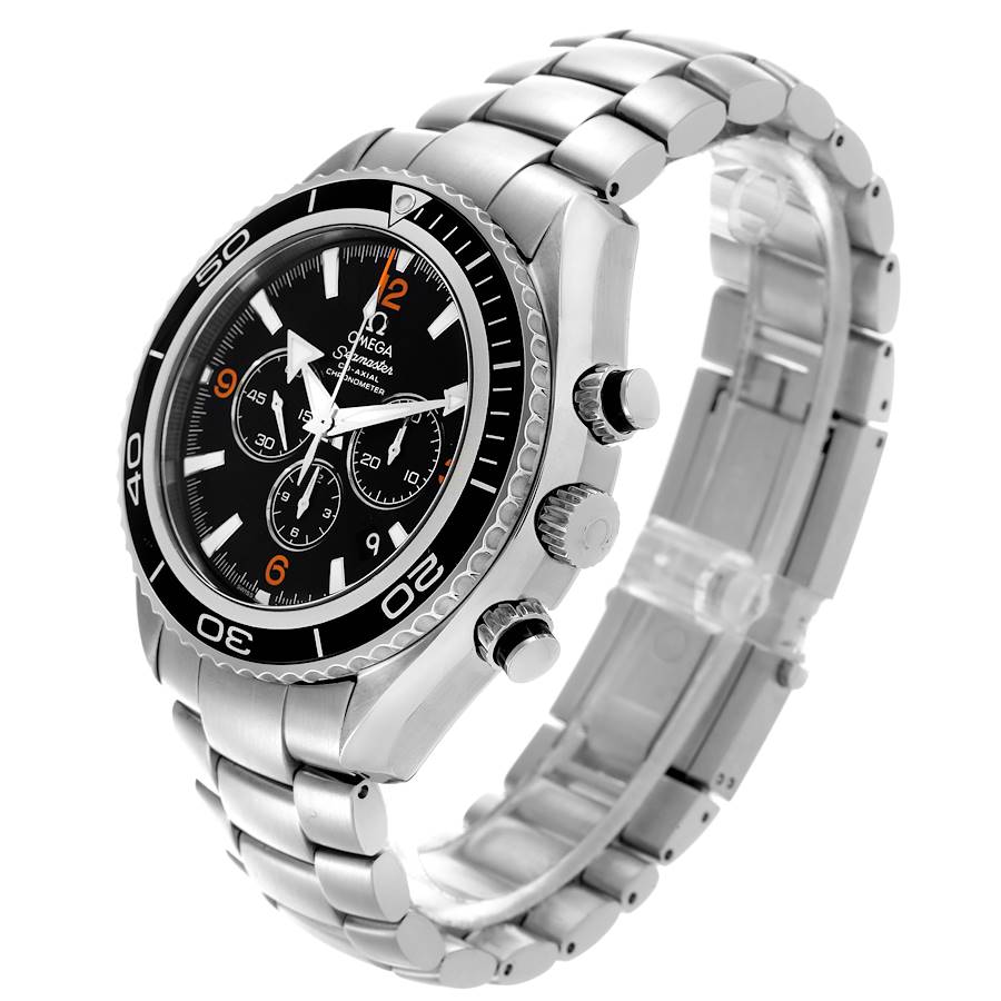Wirtschaftliche Replica Herrenuhr: Omega Seamaster Planet Ocean, Chronograph, 45,5 mm 2210.51.00 – Bild 4
