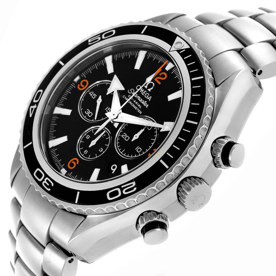 Wirtschaftliche Replica Herrenuhr: Omega Seamaster Planet Ocean, Chronograph, 45,5 mm 2210.51.00 – Bild 5