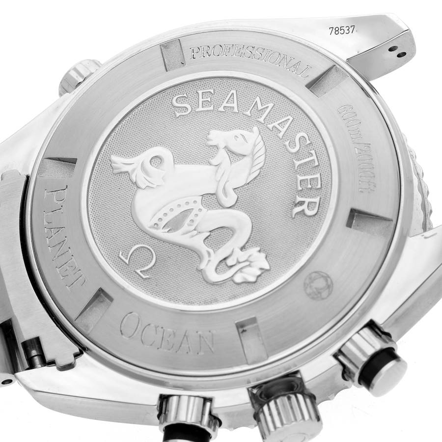 Wirtschaftliche Replica Herrenuhr: Omega Seamaster Planet Ocean, Chronograph, 45,5 mm 2210.51.00 – Bild 6