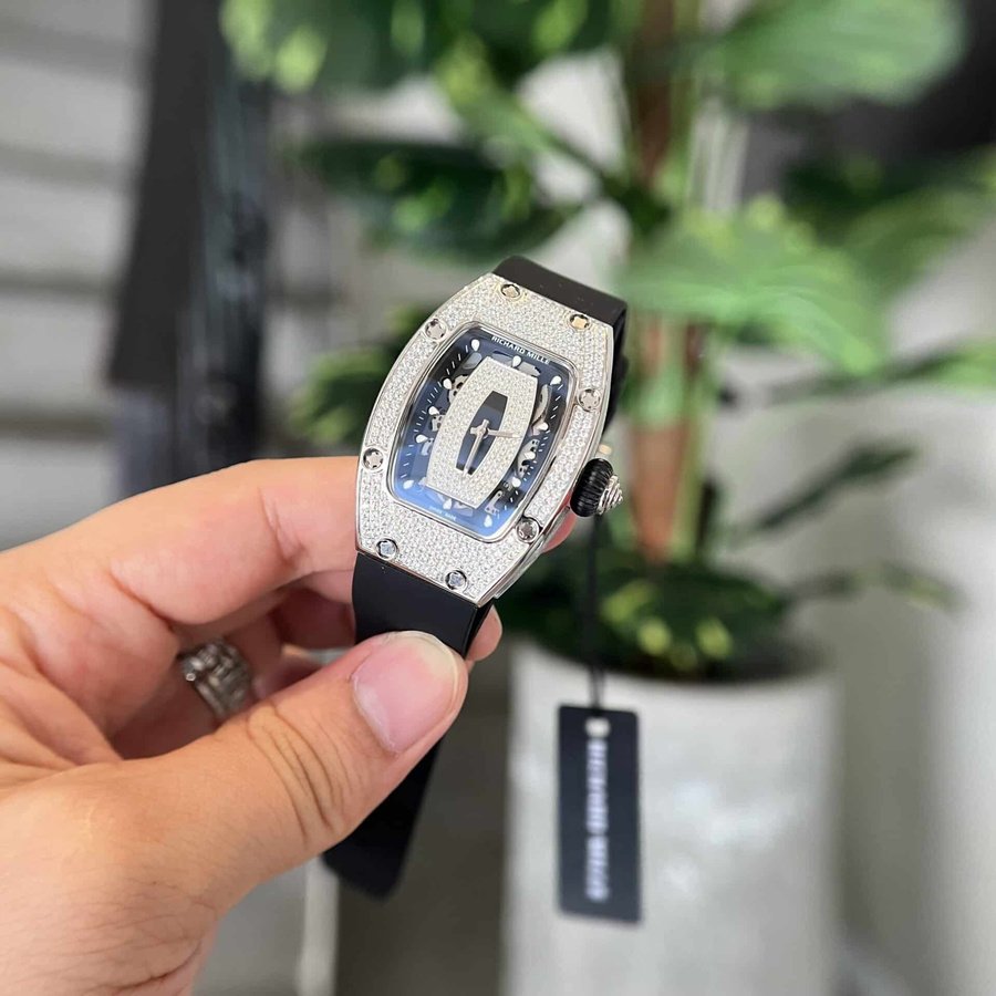 Günstige Replica Uhr: Richard Mille RM 07-01, vollständig, Diamanten, Black Lip 45.32 × 32,3 mm – Bild 3