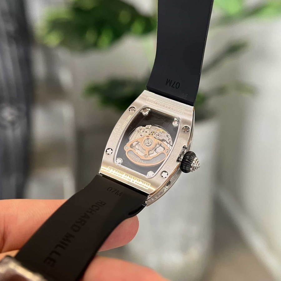 Günstige Replica Uhr: Richard Mille RM 07-01, vollständig, Diamanten, Black Lip 45.32 × 32,3 mm – Bild 7
