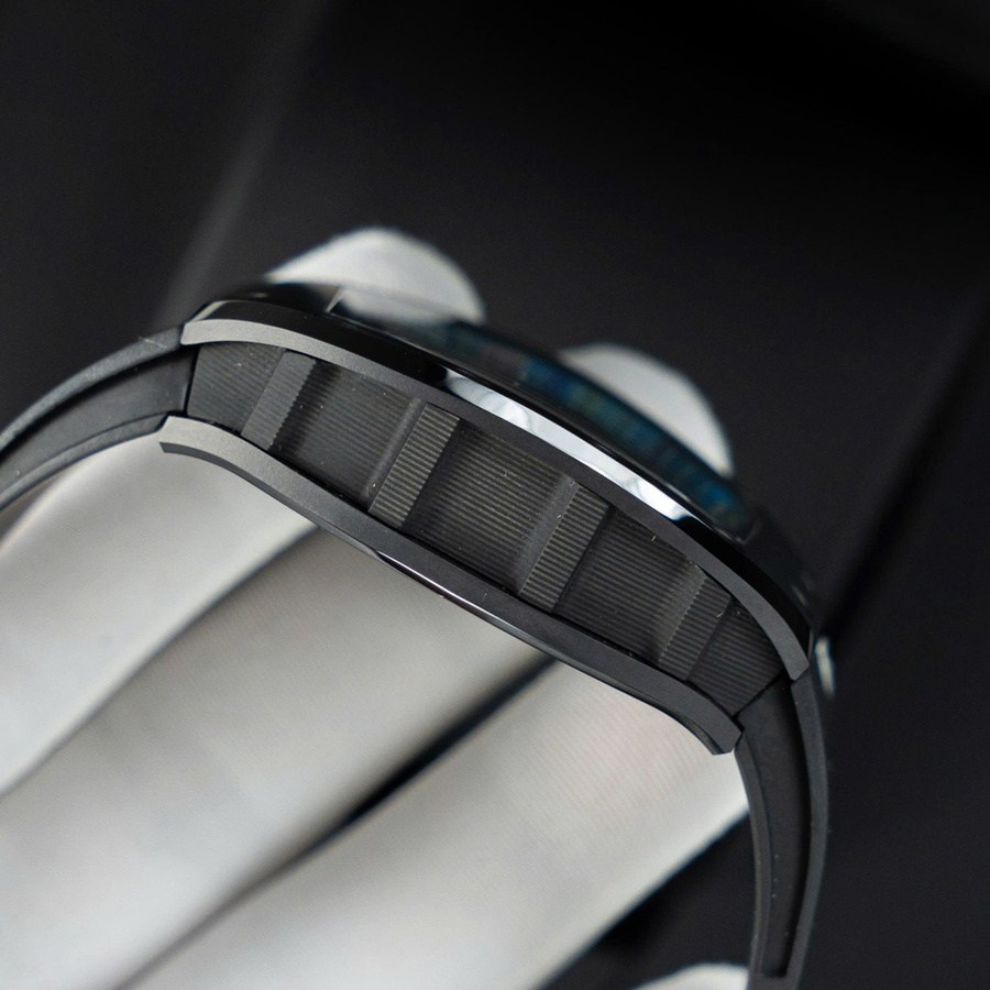 Luxuriöse Replica Uhr: Richard Mille RM 68-01, Tourbillon, Cyril Kongo, schwarze Keramik, 42,7 mm X 52,24 mm – Bild 10