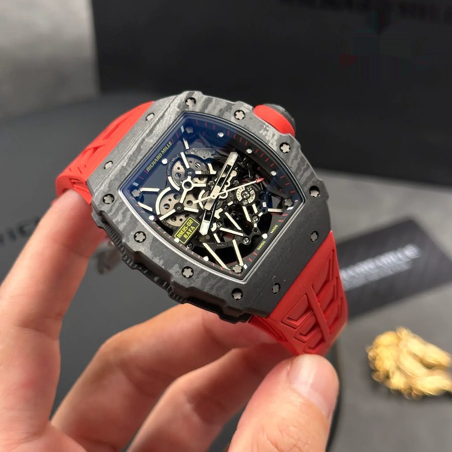 Neue Replica Uhr: Richard Mille RM 35-02 Rafael Nadal Carbon TPT ZF 49,94 mm X 44,5 mm – Bild 4
