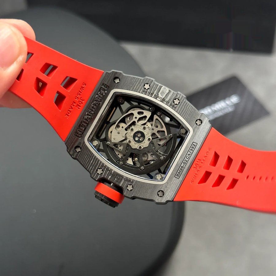 Neue Replica Uhr: Richard Mille RM 35-02 Rafael Nadal Carbon TPT ZF 49,94 mm X 44,5 mm – Bild 8