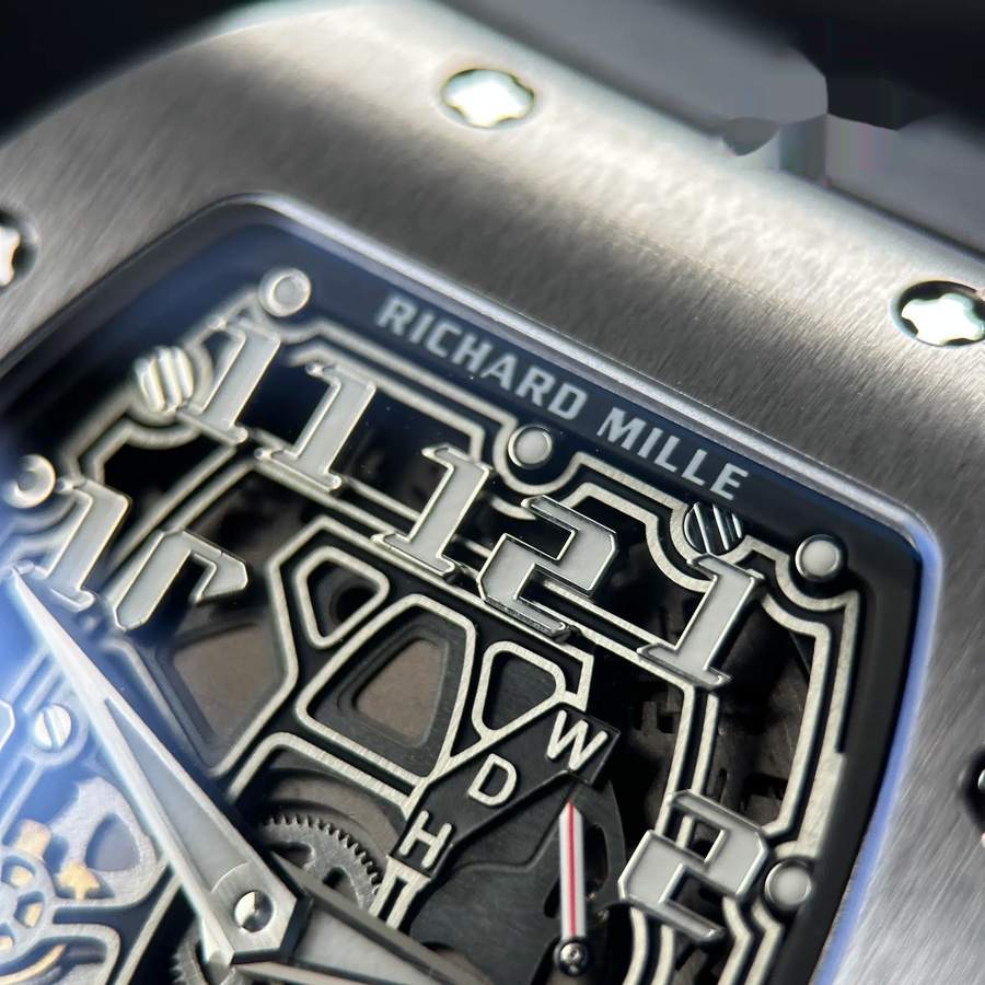 Erstklassige Replica Uhr: Richard Mille RM 67-01, extraflach, Titan, Gehäuse, High-Quality, Armband, 38,7 mm X 47,5 mm – Bild 7