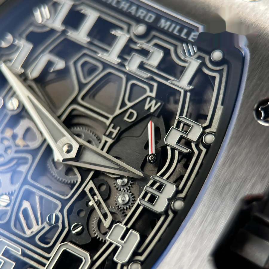 Erstklassige Replica Uhr: Richard Mille RM 67-01, extraflach, Titan, Gehäuse, High-Quality, Armband, 38,7 mm X 47,5 mm – Bild 8