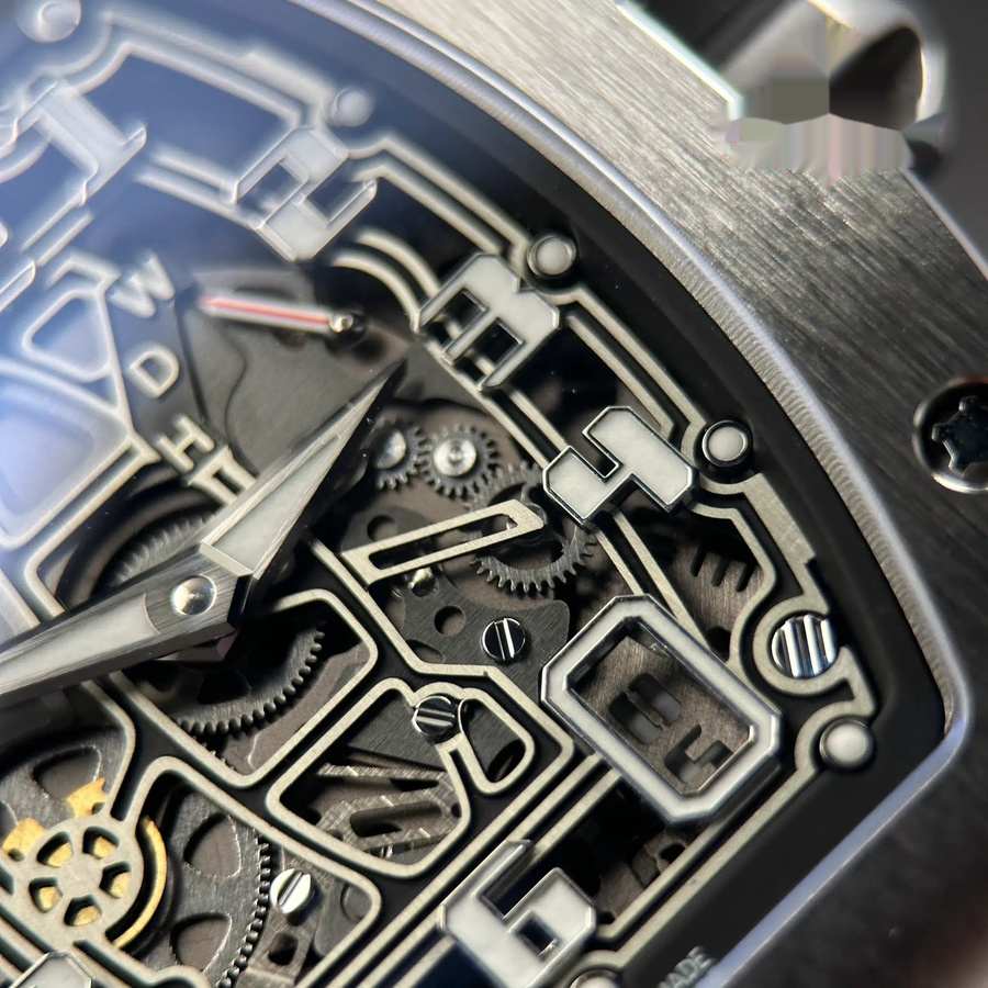Erstklassige Replica Uhr: Richard Mille RM 67-01, extraflach, Titan, Gehäuse, High-Quality, Armband, 38,7 mm X 47,5 mm – Bild 9