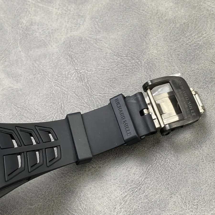 Bemerkenswerte Replica Uhr: Richard Mille RM 055 Bubba Watson, rot, Antrieb, Americas, limitierte Edition, Vaucher-Uhrwerk, 42.7 × 49,9 mm – Bild 10