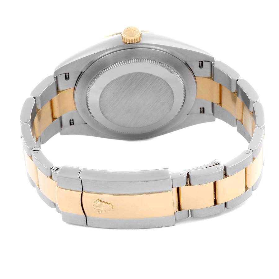 Bewährte Replica Herrenuhr: Rolex Datejust 41, Edelstahl/Gelbgold, silberfarbenes Zifferblatt, 126303 – Bild 7