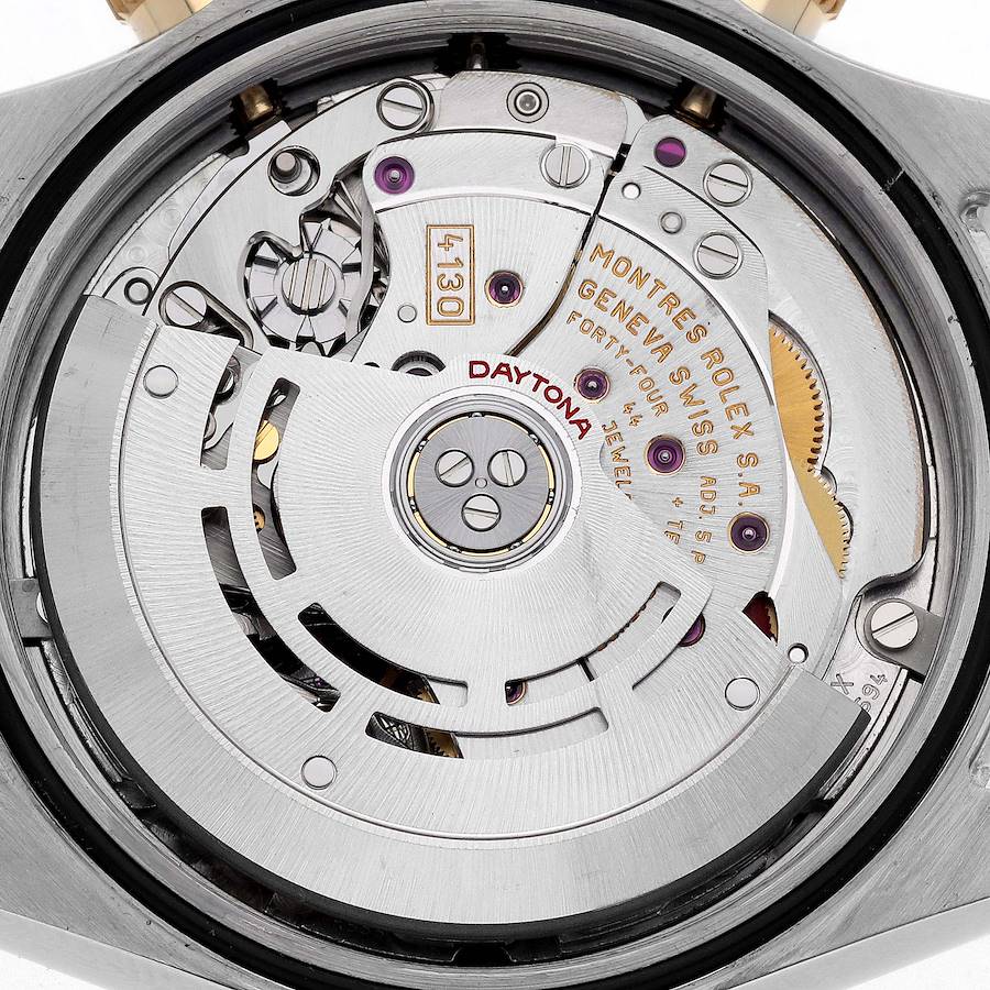 Langlebige Replica Herrenuhr: Rolex Daytona, Edelstahl/Gelbgold, Perlmuttzifferblatt mit Diamanten, 116523 – Bild 6