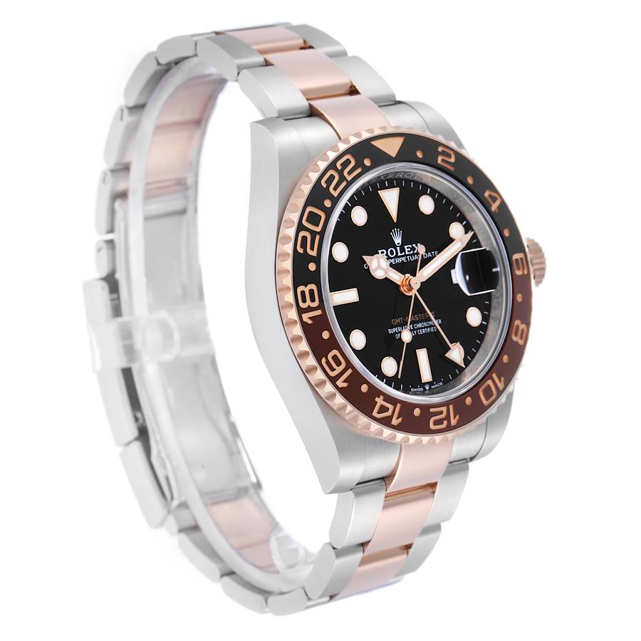 Erschwingliche Replica Herrenuhr: Rolex GMT Master II Root Beer, Lünette, Edelstahl/Roségold, 126711 – Bild 3
