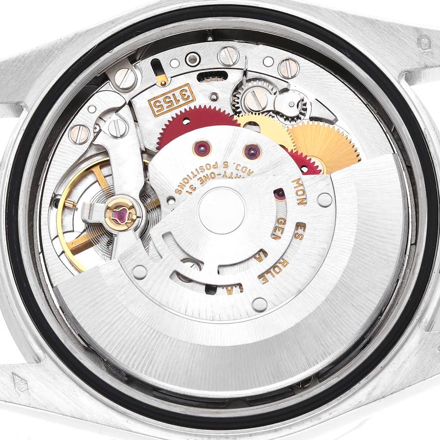 Neueste Replica Herrenuhr: Rolex President Day-Date, Platin, eisblaues Zifferblatt, 118366 – Bild 6