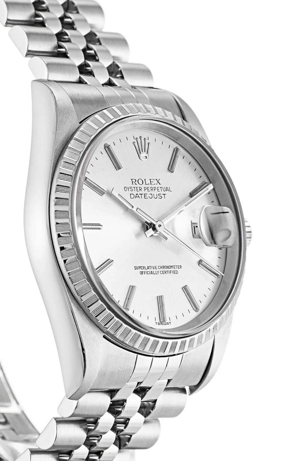 Bestbewertete Replica Uhr: Rolex Datejust 36 mm, silberfarbenes Zifferblatt – Bild 3