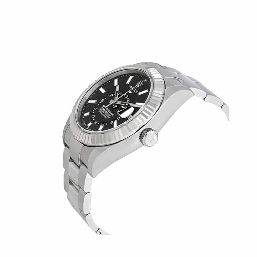Sagenhafte Replica Uhr: Rolex Sky-Dweller, schwarzes Zifferblatt, Oyster – Bild 3
