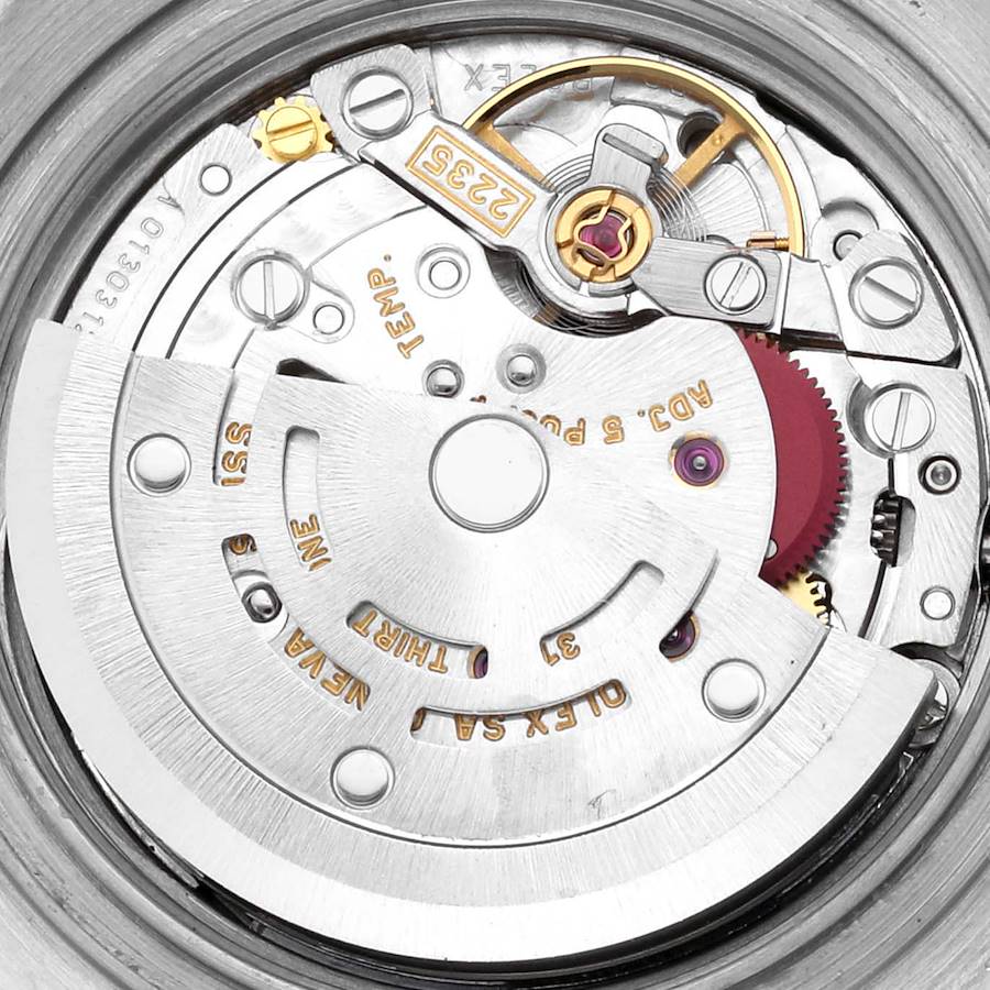 Exklusive Replica Damenuhr: Rolex Yachtmaster 29, Edelstahl, Platin, Zifferblatt, Lünette – Bild 5