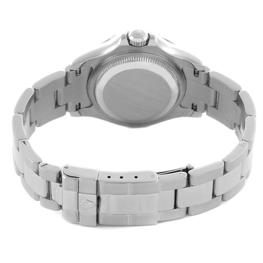 Exklusive Replica Damenuhr: Rolex Yachtmaster 29, Edelstahl, Platin, Zifferblatt, Lünette – Bild 6